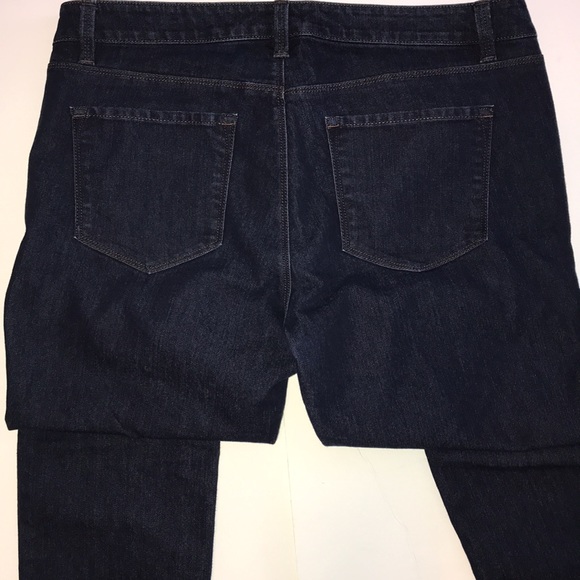 ANN TAYLOR JEANS MODERN FIT STRETCH BLUE DENIM SIZE 12 - Picture 10 of 11